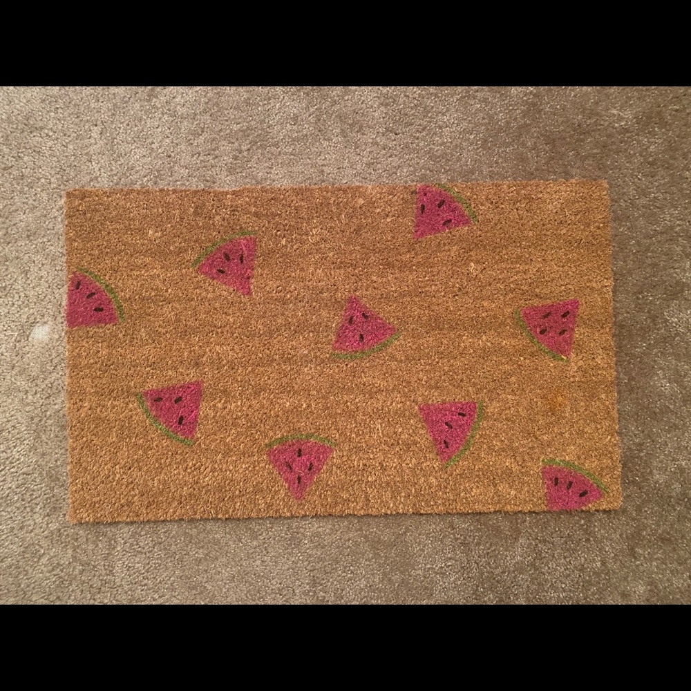 watermelon doormat